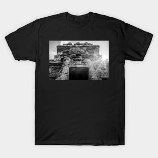 Unique landscape photography of Temple entrance at Prambanan T-Shirt